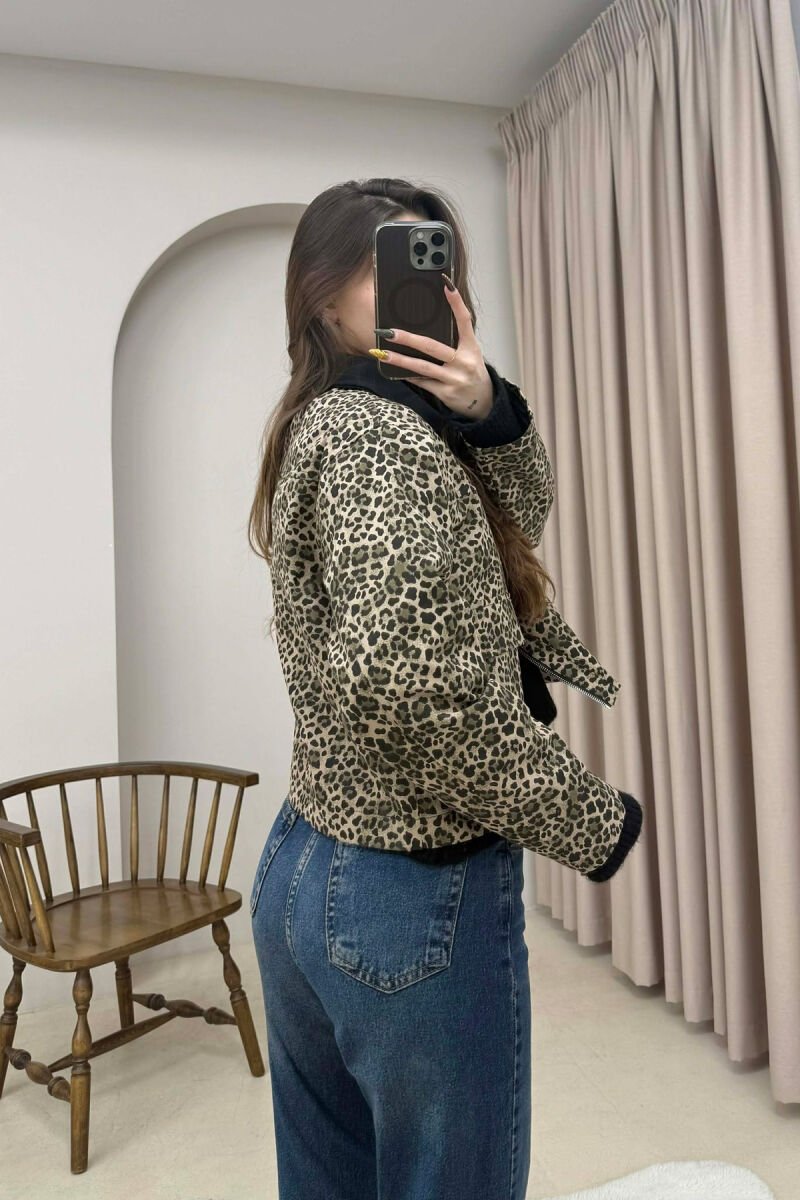 XHAKETE ME XHEPA NE PJESEN PARA PER FEMRA ME DIZANJ LEOPARD - 3