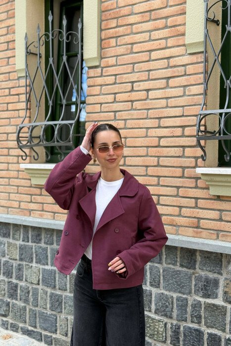 XHAKETE NJE NGJYRESHE ME BUTONA PER FEMRA NE NGJYRE LEJLA TE ERRET - 4
