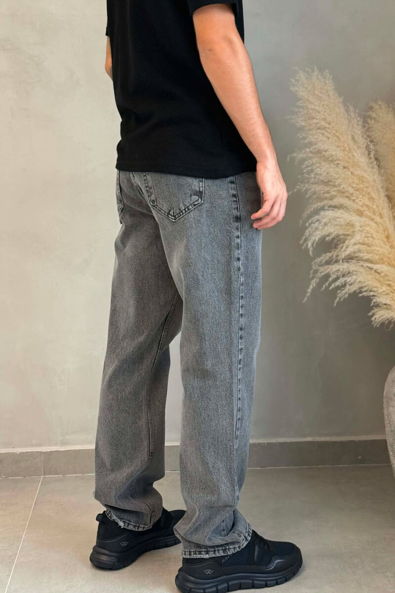 XHINSE NJE NGJYRESHE BAGGY PER MESHKUJ NE NGJYRE GRI - 3