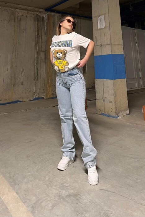 XHINSE NJË NGJYRËSHE PËR FEMRA NË NGJYRËN BLU E ZBARDHUR - 1
