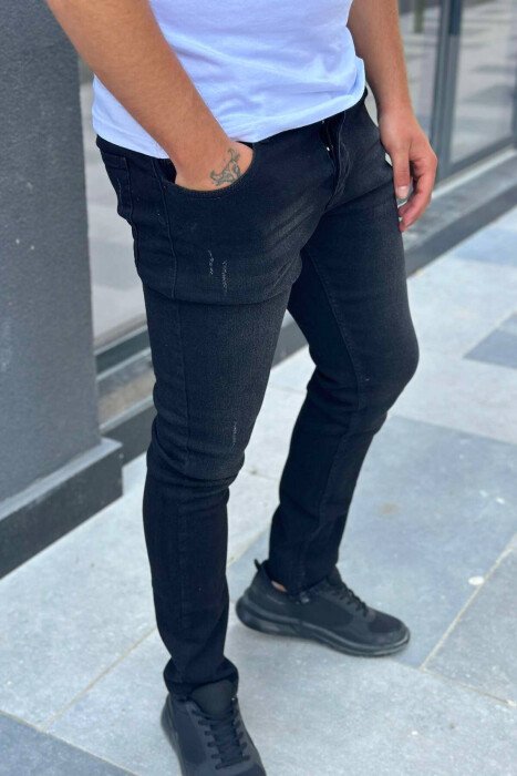 XHINSE NJË NGJYRËSHE PËR MESHKUJ NË NGJYRË TË ZEZË - 2