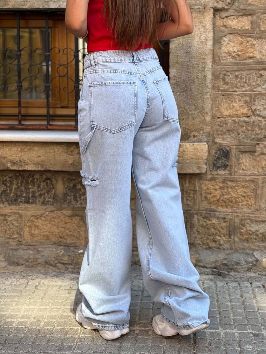 XHINSE TE GJERA NJE NGJYRESHE PER FEMRA NE NGJYRE BLU TE ZBARDHUR - 4