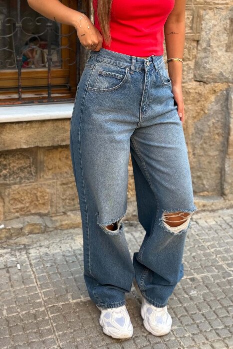 XHINSE TE GRISURA NJE NGJYRESHE PER FEMRA NE NGJYRE BLU - KLAUDIO FASHION