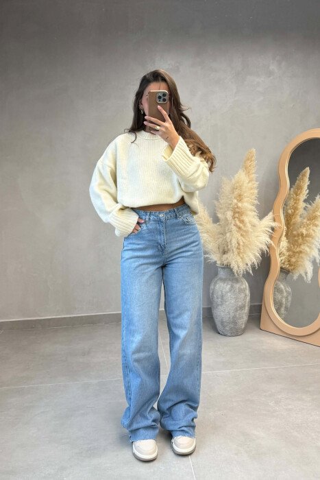 XHINSE TE THJESHTA NJE NJGYRESHE PER FEMRA NE NGJYRE BLU TE ZBARDHUR - KLAUDIO FASHION