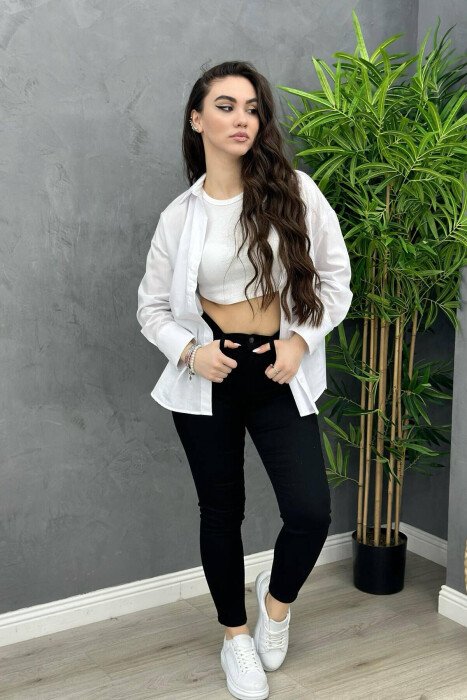 XHINSE TË THJESHTA PËR FEMRA NË NGJYRËN E ZEZË - KLAUDIO FASHION