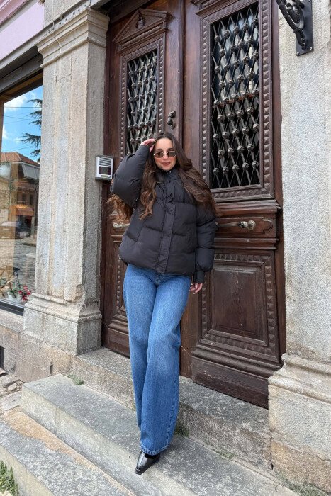 XHUP NJE NGJYRESH NE KAPUC PER FEMRA NE NGJYRE TE ZEZE - KLAUDIO FASHION