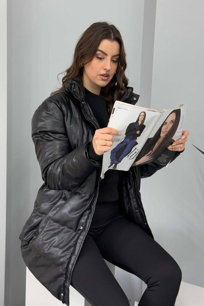 XHUP NJË NGJYRËSH PËR FEMRA NË NGJYRËN E ZEZË - 4